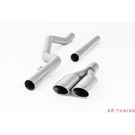 Volkswagen Amarok 3.0TDI V6 - 204hk & 224hk cat-back - chromade utblås - 2,76" | SSXVW448