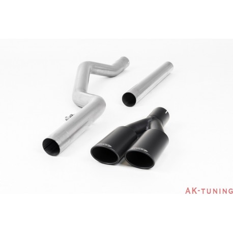 Volkswagen Amarok 3.0TDI V6 - 204hk & 224hk cat-back - svarta utblås - 2,76" | SSXVW449