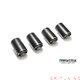 Audi A4 B8 1.8 TFSI Sedan/Avant (2008-2015) - Quad kolfiber ändrör (4x89mm) | QC11