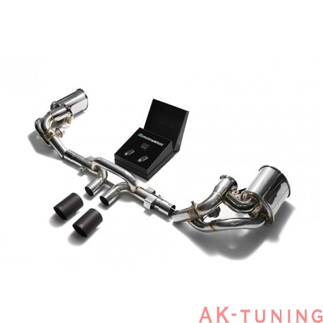 Porsche 911 GT3 997 RS (2006-2011) - Valvetronic dämpare (höger+vänster) + Connect Pipe + Trådlös fjärrkontrollkit | P97GR