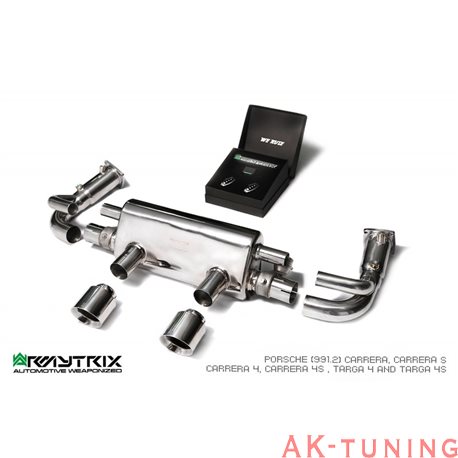 Porsche 911 Carrera 991.2 Carrera 4 / S / 4S / GTS - Coupé/Cabriolet/Targa "SPORT EXHAUST VERSION" (2016-) - De-catted pipe w...
