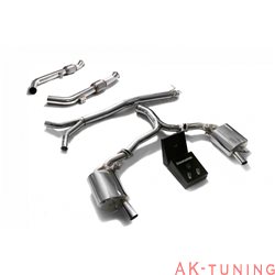 Mercedes C-Class W205 C400/C450/C43 AMG 3.0 V6 Turbo Saloon/Coupé/Estate (2014-) - Frontrör (höger+vänster) + Front Y-rör + M...