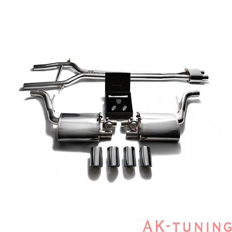 Porsche Panamera 970 Panamera 4 / S / 4S / GTS 3.6 V6 / 4.8 V8 (2009-2014) - Mittenrör + Valvetronic dämpare (höger+vänster) ...