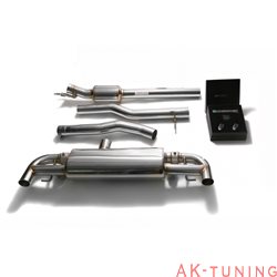 Mercedes A-Class W176 A45 AMG (2013-) - Frontrör + Mittenrör sec. 1 + Mittenrör sec. 2 + Valvetronic dämpare + Trådlös fjärrk...
