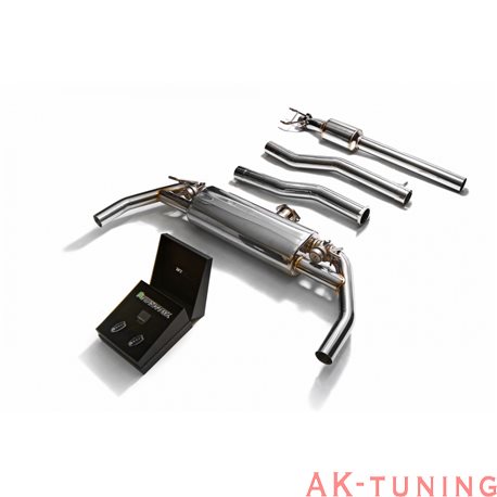 Mercedes CLA-Class C117 CLA45 AMG (2013-) - Frontrör + Mittenrör sec. 1 + Mittenrör sec. 2 + Valvetronic dämpare + Trådlös fj...
