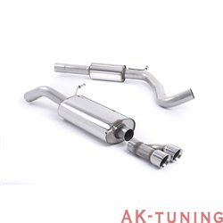 Audi A1 1.4 TFSI 150hk Cat-back - Resonated (mer dämpad) med Polished ändrör. 2,76" | SSXAU519