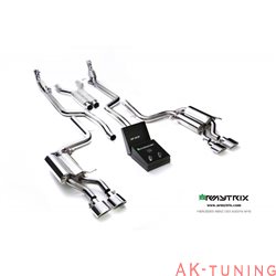 Mercedes C-Class W204 C63 AMG 6.3 V8 Saloon/Coupé/Estate (2008-2014) - X pipe + Valvetronic dämpare (höger+vänster) + Trådlös...
