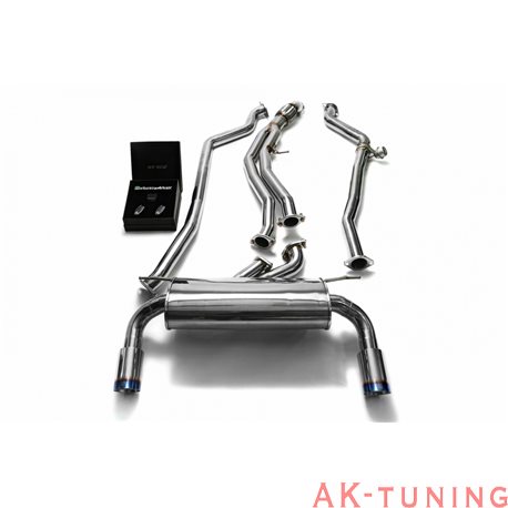 BMW 1 Series F20/F21 M135i (N55B30) (2012-2015) - Front Y rör + Mittenrör (höger+vänster) + Valvetronic dämpare + Trådlös fjä...