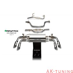 Audi TT 8J MKII 1.8 TFSI Coupé/Cabriolet (2006-2014) - Mittenrör + Valvetronic dämpare + Trådlös fjärrkontrollkit | AU8JT