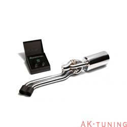 Porsche 911 Turbo 930 3.0 Turbo (1975-1977) 3.3 Turbo (1978-1989) - Valvetronic dämpare with Dubbla matt svarta ändrör + Tråd...