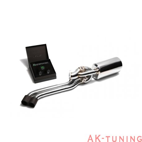 Porsche 911 Turbo 930 3.0 Turbo (1975-1977) 3.3 Turbo (1978-1989) - Valvetronic dämpare with Dubbla matt svarta ändrör + Tråd...