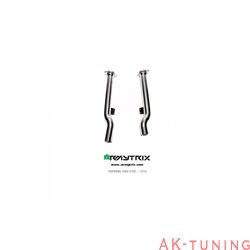 Ferrari 599 GTO 6.0 V12 (2011-2012) - Ceramic Coated High-flow Performance Decatted Pipe with Cat-simulator | F599B-DDC