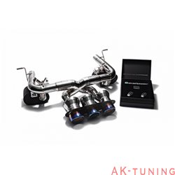 Ferrari F458 Italia/Spyder 4.5 V8 (2010-2015) - Triple Titanium matt svarta ändrör (passar enbart med armytrix exhaust) | T12-3M