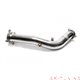 Audi A4 B8 1.8 TFSI Sedan/Avant (2008-2015) - Hög-flödes downpipe (utan katalysator) med simulator - Ver. 1 | AUB8-ADD