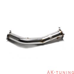 Porsche Macan 2.0 Turbo (2014-) - Hög-flödes downpipe (utan katalysator) med simulator - Ver. 2 | AUB8-BDD