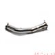 Audi A4 B8 1.8 TFSI Sedan/Avant (2008-2015) - Hög-flödes downpipe (utan katalysator) med simulator - Ver. 2 | AUB8-BDD