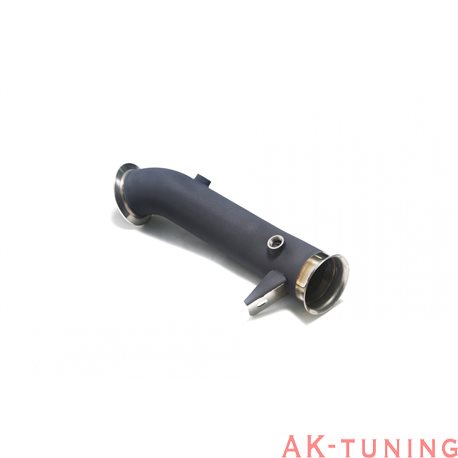 BMW 4 Series F36 435i (N55B30) (2014-2015) - Ceramic Coated Hög-flödes downpipe (utan katalysator) med simulator - Ver. 1 (fö...