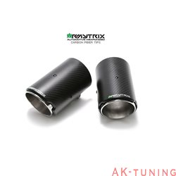 BMW 3 Series F30/F31 320i/330i (B48B20) (2015-) - Dubbla kolfiber ändrör (2x89mm) | DC11