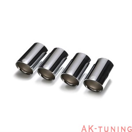 BMW 4 Series F32/F33 420i/428i (N26B20) (2014-2015) - Quad chromade ändrör (4x89mm) | QS15C