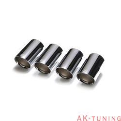 BMW 3 Series F34 335i GT (N55B30) (2013-2015) - Quad chromade ändrör (4x89mm) | QS15C