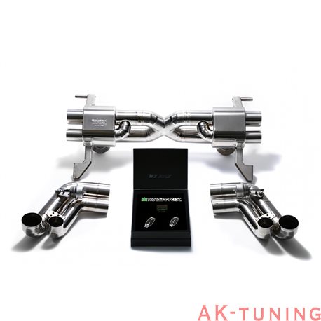 Audi R8 MKI 4.2 FSI Coupé/Spyder (2007-2012) - X rördämpare + Valvetronic ändrör sektion (höger+vänster) + Trådlös fjärrkontr...