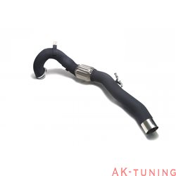 Volkswagen Golf 7 R 2.0 Turbo (2013-2016) - Ceramic Coated High-flow performance decatted downpipe + Secondary downpipe with ...