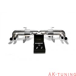 Lamborghini Gallardo LP550-2/LP560-4/LP570-4 5.2 V10 (2007-2013) - X pipe dämpare + Valvetronic tail pipe section (höger+väns...