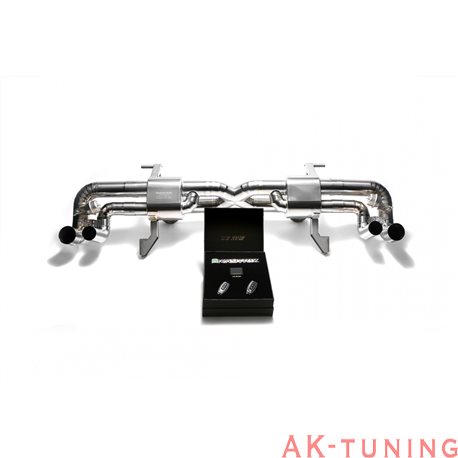 Lamborghini Gallardo LP550-2/LP560-4/LP570-4 5.2 V10 (2007-2013) - X pipe dämpare + Valvetronic tail pipe section (höger+väns...