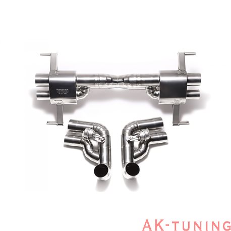 Audi R8 MKI 5.2 FSI Coupé/Spyder (2009-2012) - X rördämpare + Valvetronic ändrör sektion (höger+vänster) + Trådlös fjärrkontr...