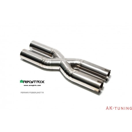 Ferrari F12 Berlinetta 6.3 V12 (2012-) - Titanium X-pipe | FF12B-X