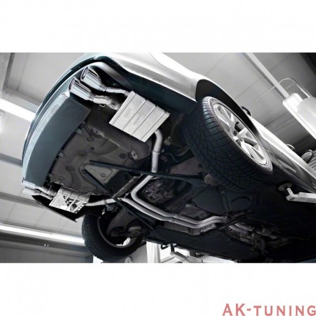 Audi S6 4.0TFSi C7 - Capristo Cat-Back med aktiva avgasventiler | ca-aus6c7