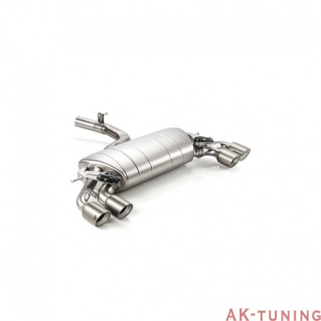 VW Golf MK7.5 R 3/5 dörrars - Akrapovic Slip-On i titan med Titan utblås | akra-5G6253609CQ