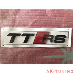 Audi TTRS blanksvart emblem bak | AK-ttrs-embl-bak-blank