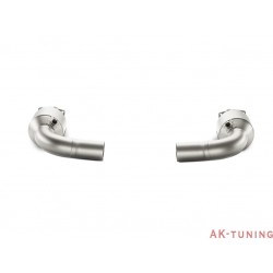 Porsche 911 (991) Turbo 2014 - Akrapovic Link pipe kit, Titan med katalysator | akra-PO/911/991/link-medkat