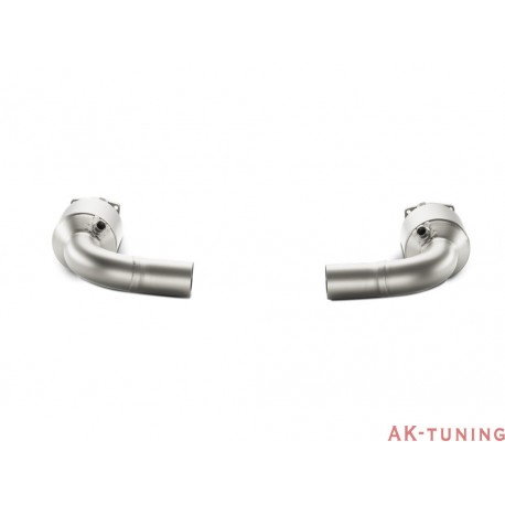 Porsche 911 (991) Turbo 2014 - Akrapovic Link pipe kit, Titan med katalysator | akra-PO/911/991/link-medkat