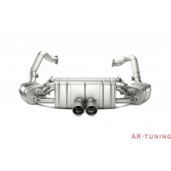 Porsche Cayman (981) 2013-2015 - Akrapovic Slip-on Line, Titan med Titanslutrör | akra-PO/cayman/981/slip-titan