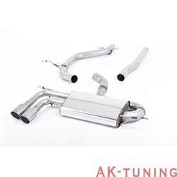 Audi A3 2.0 TDI 140hk 2WD 3-dörrars DPF DPF-back - Titanium ändrör 2,75" | SSXAU574