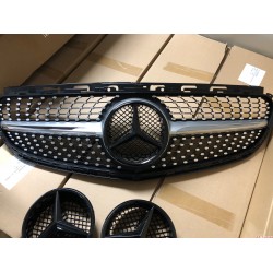 Mercedes E-class W212 Honeycomb grill | AK-W212-E-GRILL