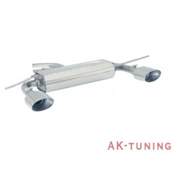 Audi A3 (8P) - 1.9TDi DPF (105hk) - 2.0TDi DPF (140hk) 06/2005 - - Rostfritt bakre ljuddämpare vänster/höger med oval Sport L...