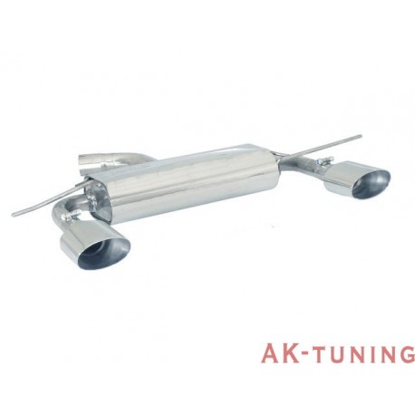 Audi A3 (8P) - 1.9TDi DPF (105hk) - 2.0TDi DPF (140hk) 06/2005 - - Rostfritt bakre ljuddämpare vänster/höger med oval Sport L...
