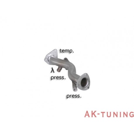 Audi A4 (8E) - 2.0TDi (170hk) Restyling 2004 - 11/2007 - Rostfritt partikelfilter ersättningsrör group n\r kräver ECU mjukvar...