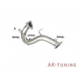 Audi A4 (B8) - 3.0TDi V6 Quattro (240hk) 09/2007 - 2011 - Rostfritt katalysator ersättningsrör + partikelfilter ersättningsrö...