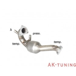 Audi A4 (B8) - 3.0TDi V6 Quattro (240hk) 09/2007 - 2011 - Katalysator group n + rostfritt partikelfilter ersättningsrör group...