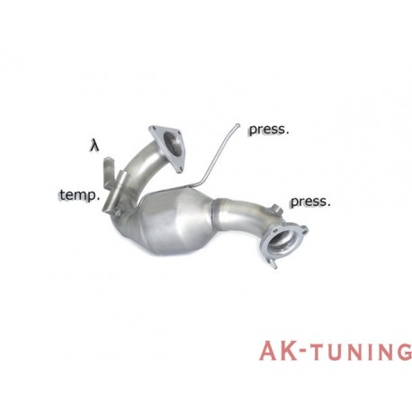 Audi A7 (4G) - 3.0TDi V6 Quattro (245hk) 2011 - 2014 - Katalysator group n + rostfritt partikelfilter ersättningsrör group n ...