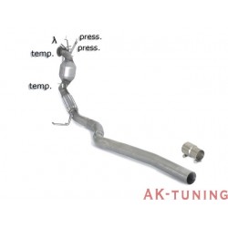 Audi Q3 (8U) - Quattro 2.0TDi (103 / 177hk) 2011 - 2014 - Rostfritt katalysator ersättningsrör + partikelfilter ersättningsrö...