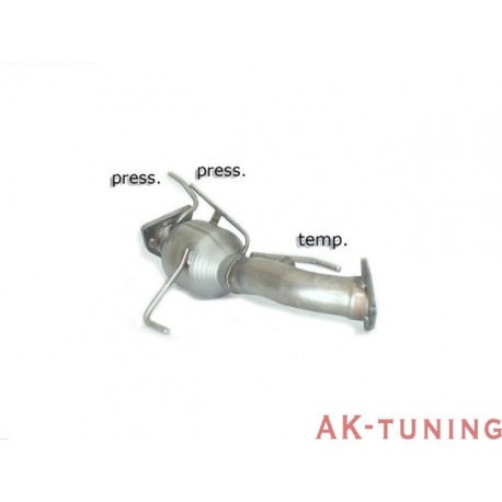 Audi Q7 (4L) - 3.0TDi V6 Clean Diesel (240hk) 2007 - 2011 - Rostfritt partikelfilter ersättningsrör group n&nbsp;\r kräver ECU mju...
