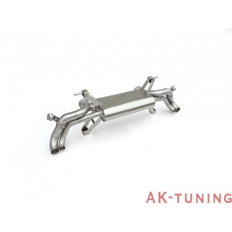 Audi R8 (42) - Coupè 5.2FSI V10 Quattro (520hk) 2009 - 2012 - Rostfritt bakre ljuddämpare group N\r med avgasspjäll. | R-58.0...