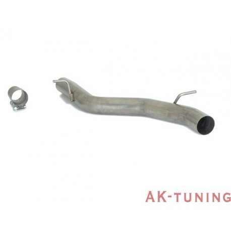 Audi S3 (8V) - Sportback Quattro 2.0TFSI (300hk) 2013 - 2016 - Rostfritt mitten rör group N&nbsp;\r överdimensionerat avgasrör dia...