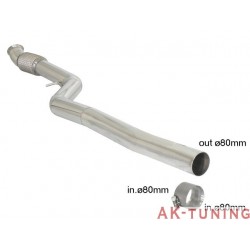 BMW - F21 M135i (320hk - N55) 2012 - 2015 - Rostfritt mittenrör group N | R-55.0392.00