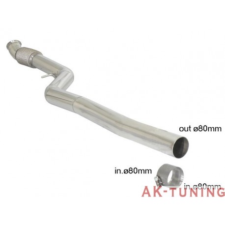 BMW - F21 M135i (320hk - N55) 2012 - 2015 - Rostfritt mittenrör group N | R-55.0392.00